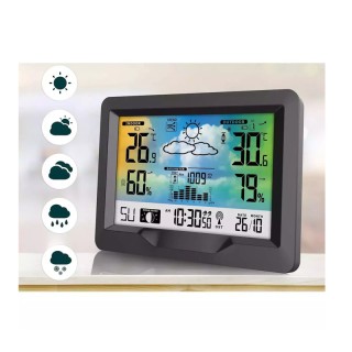 Ασύρματος Μετεωρολογικός Σταθμός με Οθόνη LCD Berdsen BD-901 Ασύρματος Μετεωρολογικός Σταθμός με Οθόνη LCD Berdsen BD-901