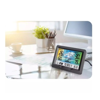 Ασύρματος Μετεωρολογικός Σταθμός με Οθόνη LCD Berdsen BD-901