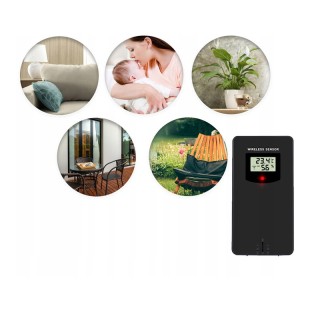 Ασύρματος Μετεωρολογικός Σταθμός με Οθόνη LCD Berdsen BD-902 Ασύρματος Μετεωρολογικός Σταθμός με Οθόνη LCD Berdsen BD-902