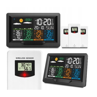 Ασύρματος Μετεωρολογικός Σταθμός με Οθόνη LCD Berdsen BD-904 Ασύρματος Μετεωρολογικός Σταθμός με Οθόνη LCD Berdsen BD-904