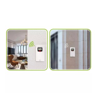 Ασύρματος Μετεωρολογικός Σταθμός με Οθόνη LCD Berdsen BD-904