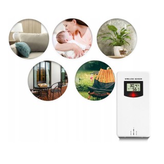 Ασύρματος Μετεωρολογικός Σταθμός με Οθόνη LCD Berdsen BD-904 Ασύρματος Μετεωρολογικός Σταθμός με Οθόνη LCD Berdsen BD-904