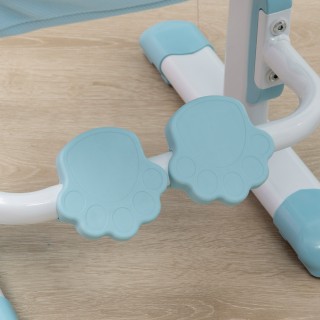 Σετ Σχολικό Μεταλλικό Γραφείο 80 x 52 x 88-109 cm με Καρέκλα 2 τμχ ...