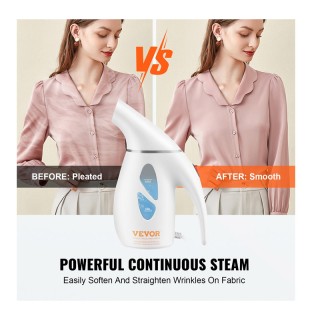 Ατμοκαθαριστής Ρούχων Χειρός 800 W με Δοχείο Νερού 240 ml VEVOR GTJ... Ατμοκαθαριστής Ρούχων Χειρός 800 W με Δοχείο Νερού 240 ml VEVOR GTJ...