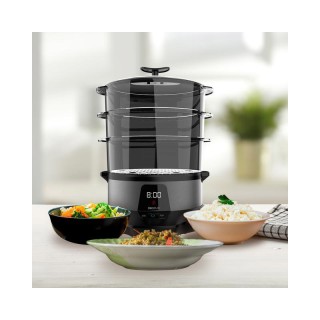 Ατμομάγειρας 3 Επιπέδων 1000 W Cecotec Vapovita 3000 Pro CEC-03254 Ατμομάγειρας 3 Επιπέδων 1000 W Cecotec Vapovita 3000 Pro CEC-03254