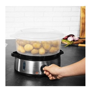 Ατμομάγειρας 3 Επιπέδων 800 W 3000 Cecotec CEC-04109 Ατμομάγειρας 3 Επιπέδων 800 W 3000 Cecotec CEC-04109