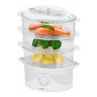 Ατμομάγειρας 3 Επιπέδων 800 W Clatronic DG3665 Ατμομάγειρας 3 Επιπέδων 800 W Clatronic DG3665
