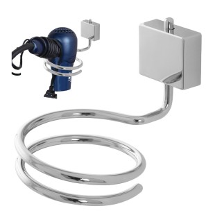 Ατσάλινη Βάση Τοίχου για Πιστολάκι Μαλλιών Bakaji 02815388 Ατσάλινη Βάση Τοίχου για Πιστολάκι Μαλλιών Bakaji 02815388