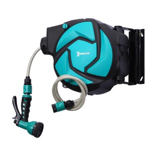 Αυτόματη Ανέμη Ποτίσματος με Λάστιχο Νερού 10 m DURHAND 845-260