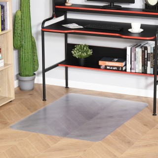 HOMCOM Αντιολισθητικό πλαστικό χαλάκι καρέκλας γραφείου που σώζει δ... HOMCOM Αντιολισθητικό πλαστικό χαλάκι καρέκλας γραφείου που σώζει δ...