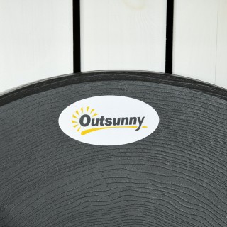 Outsunny Σετ κήπου 3 τεμαχίων με 2 πτυσσόμενες καρέκλες και τραπέζι...