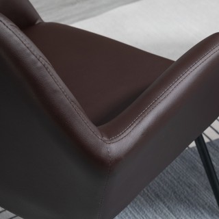 HOMCOM Σετ 2 Μοντέρνες Καρέκλες για Τραπεζαρία, Κουζίνα ή Σαλόνι, Ε... HOMCOM Σετ 2 Μοντέρνες Καρέκλες για Τραπεζαρία, Κουζίνα ή Σαλόνι, Ε...