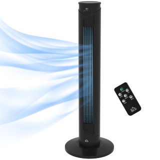 Ανεμιστήρας Tower 45W με 4 λειτουργίες και 3 ταχύτητες με χρονοδιακ...