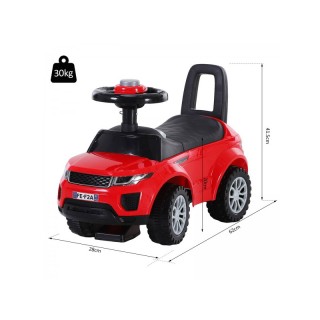 Αυτοκινητάκι - Περπατούρα 3 σε 1 Χρώματος Κόκκινο HOMCOM 370-083RD