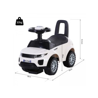 Αυτοκινητάκι - Περπατούρα 3 σε 1 Χρώματος Λευκό HOMCOM 370-083WT Αυτοκινητάκι - Περπατούρα 3 σε 1 Χρώματος Λευκό HOMCOM 370-083WT