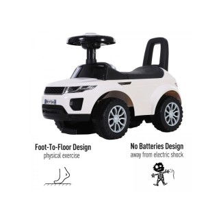 Αυτοκινητάκι - Περπατούρα 3 σε 1 Χρώματος Λευκό HOMCOM 370-083WT Αυτοκινητάκι - Περπατούρα 3 σε 1 Χρώματος Λευκό HOMCOM 370-083WT