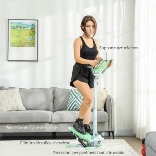 SPORTNOW Stepper με Χειρολαβές και Ρυθμιζόμενο Σκαλοπάτι και Οθόνη... SPORTNOW Stepper με Χειρολαβές και Ρυθμιζόμενο Σκαλοπάτι και Οθόνη...