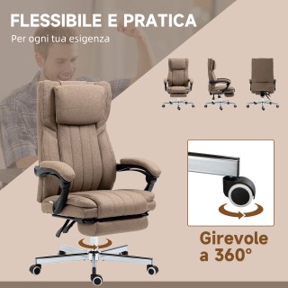 Vinsetto Καρέκλα Γραφείου με Μασάζ και Υποπόδιο, με Τηλεχειριστήρι... Vinsetto Καρέκλα Γραφείου με Μασάζ και Υποπόδιο, με Τηλεχειριστήρι...