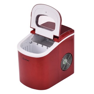 Costway Φορητή Παγομηχανή με Δύο Μεγέθη Παγάκια και Γρήγορη Παραγω... Costway Φορητή Παγομηχανή με Δύο Μεγέθη Παγάκια και Γρήγορη Παραγω...