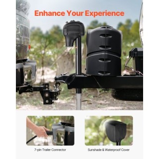 VEVOR Ηλεκτρικός Γρύλος Ρυμουλκούμενου 3500 lbs για Τροχόσπιτο & Κα...