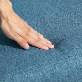 HOMCOM Πολυθρόνα Ανακλινόμενη με Επένδυση από Υφασμάτινο Λινό Εφέ Μ... HOMCOM Πολυθρόνα Ανακλινόμενη με Επένδυση από Υφασμάτινο Λινό Εφέ Μ...