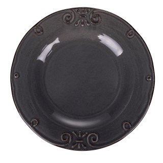 Villa dEste Home Σετ 6 τμχ Πιάτο Φρούτων από Σμάλτο Γκρε: 215 cm Du...