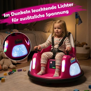 Costway Ηλεκτροκίνητο Παιδικό Προφυλακτήρας Αυτοκίνητο 12V με Μπατα...