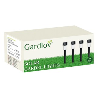 Gardlov Ηλιακά Φωτιστικά Κήπου LED 10 τεμ., Αδιάβροχα, Αυτόματα, Θε... Gardlov Ηλιακά Φωτιστικά Κήπου LED 10 τεμ., Αδιάβροχα, Αυτόματα, Θε...