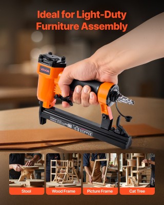 VEVOR 22-Καλιμπερ Πνευματικό Καρφωτικό για Συρραπτικά 71 Σειράς, 9....