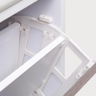 BAKAJI Παπουτσοθήκη Πάγκος 1 Πόρτα Τριπλή Βάθος με Κάθισμα από Οικ... BAKAJI Παπουτσοθήκη Πάγκος 1 Πόρτα Τριπλή Βάθος με Κάθισμα από Οικ...