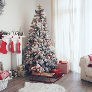 Galileo Χιονισμένο Χριστουγεννιάτικο Δέντρο 650 κλαδιά ύψος 180 εκ ...