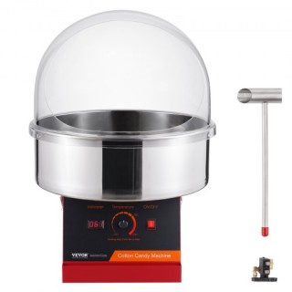 Μηχανή Μαλλιού της Γριάς VEVOR 1000W, Κόκκινη TSMHTJHSHGXMQ4DUBV2 Μηχανή Μαλλιού της Γριάς VEVOR 1000W, Κόκκινη TSMHTJHSHGXMQ4DUBV2