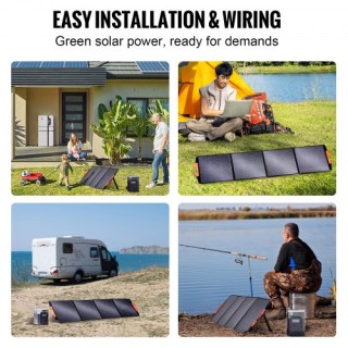 Φορητό Ηλιακό Πάνελ VEVOR 200W ETFE Αναδιπλούμενο BXSDJTYNBDJEDTGRWV9 Φορητό Ηλιακό Πάνελ VEVOR 200W ETFE Αναδιπλούμενο BXSDJTYNBDJEDTGRWV9