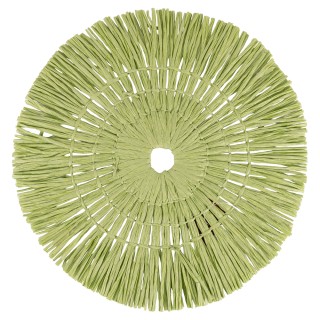 Villa DEste  Σετ 6 τμχ Στρογγυλό πλεκτό σουπλά 38 εκ από χαρτί Κέδρ...