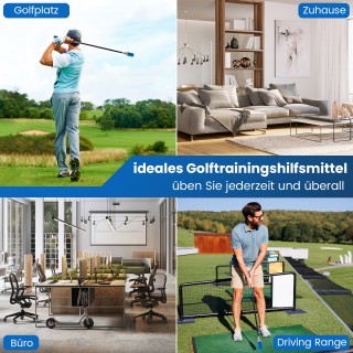 Costway Εκπαιδευτικό Όργανο Γκολφ με Αντιολισθητική Λαβή - Συσκευή ...