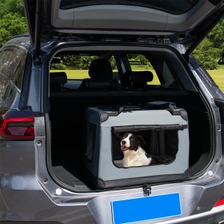 BAKAJI  Φορητό Κλουβί για Κατοικίδια Ζώα Μέγεθος S Πτυσσόμενο Κλουβ...