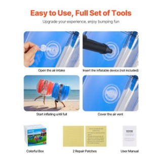 VEVOR Φουσκωτές Μπάλες Σώματος 1.2M (2 Τεμάχια) SCPJKHSJTLSJ8ID92001V0 VEVOR Φουσκωτές Μπάλες Σώματος 1.2M (2 Τεμάχια) SCPJKHSJTLSJ8ID92001V0