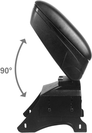 BAKAJI  Κεντρικό Καθολικό Υποβραχιόνιο Αυτοκινήτου με Θήκη Αποθήκευ...