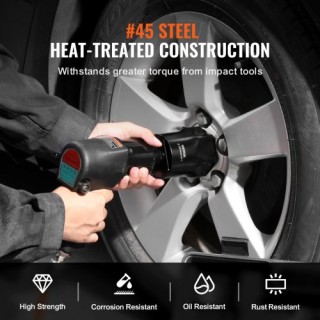 VEVOR  Σετ Καρυδάκια Ρουλεμάν 1/2 7 Τεμ SAE & Μetric 6-Σημείων ZLMT...