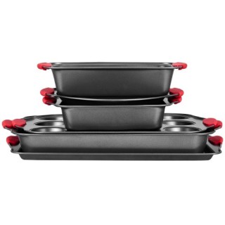 VEVOR Σετ Ταψιών Ψησίματος 6 Τεμαχίων Αντικολλητικό από Ανθρακούχο ... VEVOR Σετ Ταψιών Ψησίματος 6 Τεμαχίων Αντικολλητικό από Ανθρακούχο ...