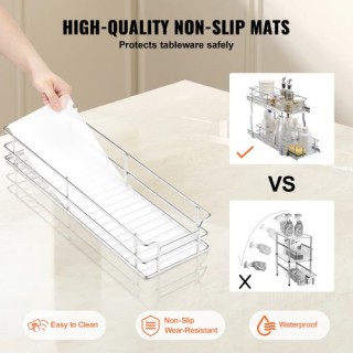 VEVOR  Διπλό Συρτάρι Οργάνωσης Ντουλαπιού 8.5x21  FZSLLDGGEC8YYL3H6V0