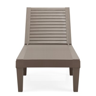 Costway Ξαπλώστρα κήπου με ρυθμιζόμενη πλάτη 190 x 57.5 x 29cm Καφ... Costway Ξαπλώστρα κήπου με ρυθμιζόμενη πλάτη 190 x 57.5 x 29cm Καφ...