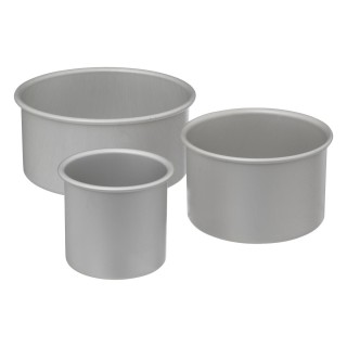 5Five Simply Smart Σετ 3 Φόρμες Κέικ Αλουμινίου με Ψηλό Τοίχωμα 189409