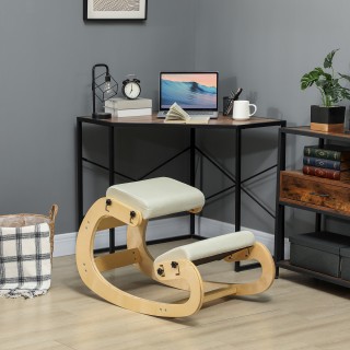 HOMCOM Ρυθμιζόμενη Καρέκλα Προσευχής σε 6 Θέσεις, με Υφασμάτινη Υφή...