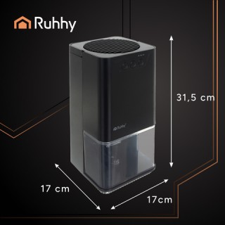 Ruhhy Συμπαγής Αφυγραντήρας Αέρα με LED Φωτισμό & Χρονοδιακόπτη 26494 Ruhhy Συμπαγής Αφυγραντήρας Αέρα με LED Φωτισμό & Χρονοδιακόπτη 26494
