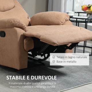 HOMCOM Πολυθρόνα Χαλάρωσης Χειροκίνητη Ανακλινόμενη στις 150° με Υ... HOMCOM Πολυθρόνα Χαλάρωσης Χειροκίνητη Ανακλινόμενη στις 150° με Υ...