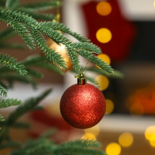 HOMCOM Τεχνητό Χριστουγεννιάτικο Δέντρο 210 εκ. και Ανθεκτικό στη Φ... HOMCOM Τεχνητό Χριστουγεννιάτικο Δέντρο 210 εκ. και Ανθεκτικό στη Φ...