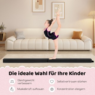 Costway Πτυσσόμενη Δοκός Ισορροπίας 210 cm, Αντιολισθητική, για Γυμ... Costway Πτυσσόμενη Δοκός Ισορροπίας 210 cm, Αντιολισθητική, για Γυμ...