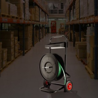 Καρότσι Δεματοποίησης VEVOR για Ρολό Δεσίματος PET/PP 8 Πυρήνας BZ... Καρότσι Δεματοποίησης VEVOR για Ρολό Δεσίματος PET/PP 8 Πυρήνας BZ...