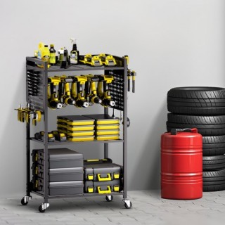 VEVOR Κινητό Εργαλειοφόρο 4 Επιπέδων για Εργαστήριο 68 κιλών DDGJSN... VEVOR Κινητό Εργαλειοφόρο 4 Επιπέδων για Εργαστήριο 68 κιλών DDGJSN...